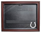 Indianapolis Colts Removable Face Jersey Display, Mahogany