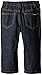Nautica Boys' 3 Piece Set Stripe Quarter Zip Sweater, Woven, Denim Pant Set