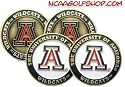 (4) Arizona Wildcats Golf Ball Markers