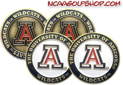 Arizona Wildcats Golf Ball Markers