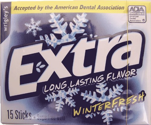 Extra Sugar Free Gum Winterfresh -10x15 Stk [Misc.]