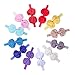 ICObuty 12Pcs 4 Inch Babys Girls Chiffon Flower Elastic Headband Hair Band with Bow