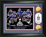NFL NFC Champs Super Bowl XLVI 24KT Gold Coin Team Photo Mint