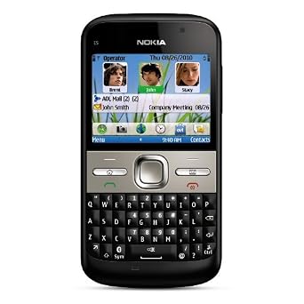 Nokia E5-00 Unlocked GSM Phone with Easy E-mail Setup, IM, QW