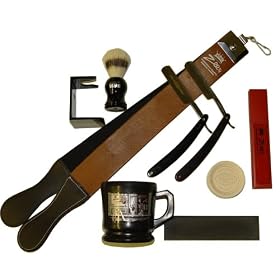 Zeepk 7 pc. Straight Razor Shaving Set 64