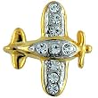 World War Ii Airplane Brooch Pin