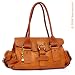 NATALIA - Italian Leather Handbag (Sauvage Cognac)