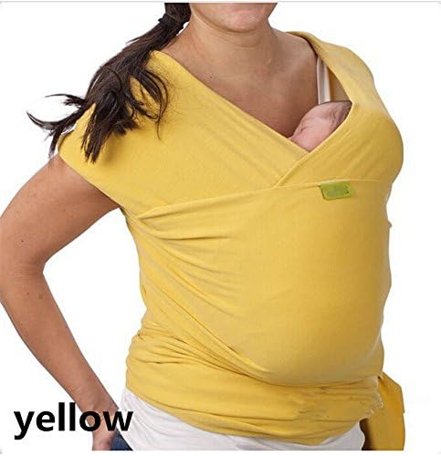 PopZeekEr® Boba Baby Wrap Carrier (yellow)