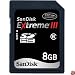 SanDisk SDSDRX3-8192-A21 8GB Extreme III SDHC Card (Black)