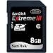 SanDisk SDSDRX3-8192-A21 8GB Extreme III SDHC Card (Black) Image