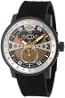 GV2 by Gevril Men's 4041R Powerball Black Rubber Sub-Second Big Date Watch from GV2 by Gevril