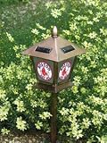 Boston Red Sox MLB Stained Glass Solar Lantern (20