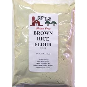 Brown Rice Flour, GF, 1 lb. by Barry Farm