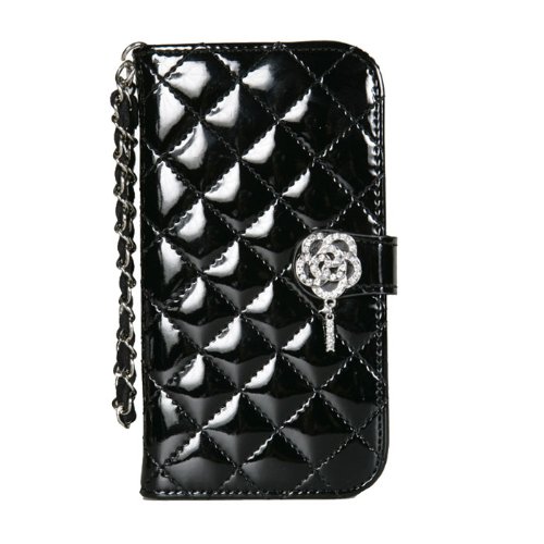 TORU iHand Diamond Quilted Fashion Wallet Case for Samsung Galaxy S3 III - Black