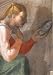 Art, Oil painting reproduction size 24x36 Inch, painting name: Ancestors of Christ Nahshon Detail 1, By Michelangelo