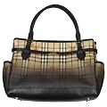 Burberry Equestrian Check Print Shopper
