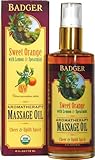Badger Sweet Orange Aromatherapy Massage Oil