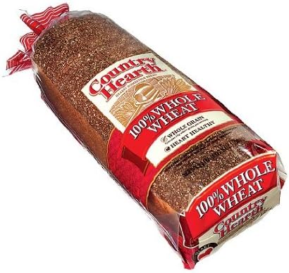 Country Hearth 100% Whole Wheat Bread-2 Pack