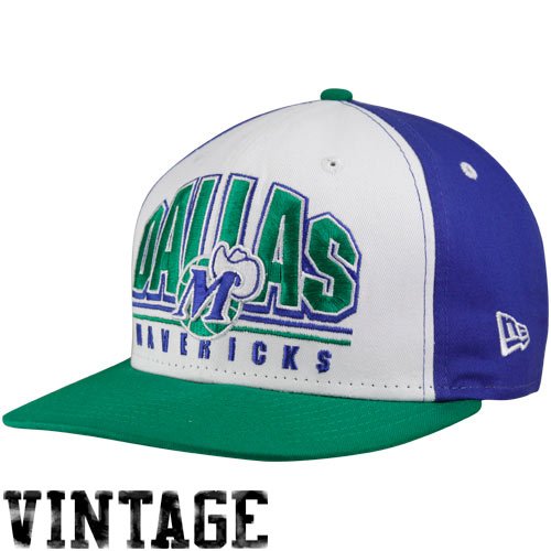 New Era Mono Snapback Cap, DALLAS MAVERICKS HOME COURT