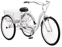 Schwinn Meridian Wheel Trike Bicycle, White, 14