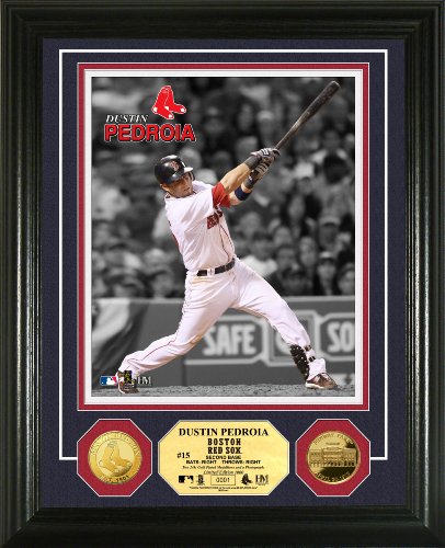 Highland Mint MLB Boston Red Sox Dustin Pedroia 