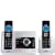 V-Tech LS6125-2 DECT 6.0 Two Handset Cordless Answering System with Caller ID (Silver/Black)