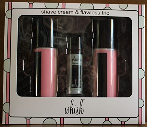 Whish Shave Cream and Flawless Trio