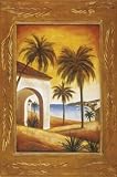 Key West Breeze I HIGH QUALITY MUSEUM WRAP CANVAS Print Ekapon Poungava 4x6