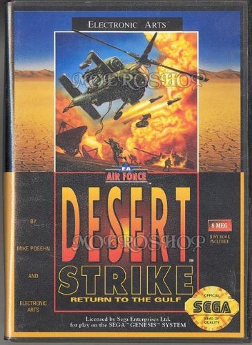 Childrens Toyshop  Video Games : Desert strike - Megadrive - US
