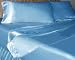 SilkNOW 100% Pure Silk Seamless Sheet Set Queen Sky Blue