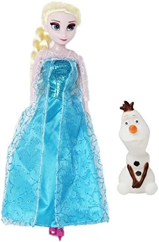Disney Frozen Queen Elsa And Princess Anna Olaf Doll Toy 12'' Classic Doll Gift