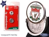 Liverpool FC Double Sided Golf Ball marker with engraved magnetic cap clip