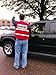 MCR Safety - 611ICV204 ICV204 Incident Command Polyester/Cotton Safety Vest with 1-Inch White Reflective Stripe, Red