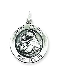 Sterling Silver Saint Anthony Medal