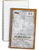 TOPS Second Nature Notebook, 9.5 x 6 Inch, College Ruled, 100% Recycled, 80 Sheets, Grey (74109)