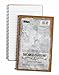 TOPS Second Nature Notebook, 9.5 x 6 Inch, College Ruled, 100% Recycled, 80 Sheets, Grey (74109)