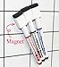 Pilot Whiteboard Marker Extra-fine and Small　 with Eraser and Magnet Assorted 3 Colors Pack (Black,Blue,Red)