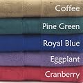 Super Soft 100% Rayon from Bamboo Bath Sheet 460 GSM-2pc-Pine Green