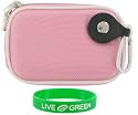 Nylon Hard Shell Carrying Case (Pink) for Canon PowerShot SD980IS Digital Camera Blue