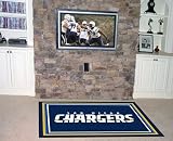 San Diego Chargers Rug 5 ft. x 8 ft.