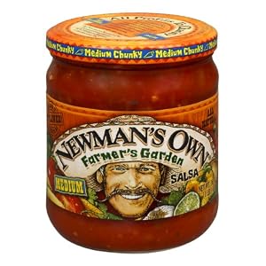 Newman's own all Natural medium farmer's Garden salsa (020662004628)