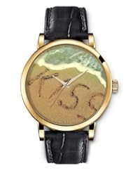 SPRAWL Aanalog Fashion Series Gold Ladies Watches of Genuine Black Leather Strap,Unique Wrist Watch for Women Girls Designed with Kiss