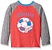 Charlie Rocket Boys' Long Sleeve Raglan Graphic Tee