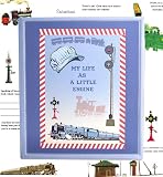 Dolce Mia Trains Baby Memory Book