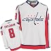Washington Capitals Home Trikot von Alexander Ovechkin #8 - der Super Star der Capitals. Alle Namen, 
Nummern und Logos sind genauso wie bei den original NHL Trikots AUFGEN�HT! Beste Qualit�t, direkt 
importiert!Das Premier NHL Eishockey Trikot von Reebok besteht aus qualitativ hochwertigem Polyester 
mit elatischen Stretch-Einlagen und hat extra durchl�ssige Stoffeinlagen zur besseren Bel�ftung. 
Dieses offiziell lizensierte Trikot sieht genauso wie die originalen Profitrikots aus. Das Logo auf 
der Vorderseite ist wie bei den Authentic Trikots aufgestickt und die Schulter Aufn�her werden im 
Single Layer Screen Printing Verfahren hergestellt und dann direkt auf das Trikot gen�ht. Die neuen 
Trikots bestechen durch ihr neues modernes Design und der hochwertigen Verarbeitung von Reebok.Auf 
Anfrage sind auch Trikots mit ALLEN anderen NHL Spielern verf�gbar! Falls Interesse besteht, k�nnen 
Sie uns eine Nachricht �ber das Kontaktformular schicken.