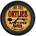 Ortlieb 's Family Diner Black Cascading Pub Style Wall Clock