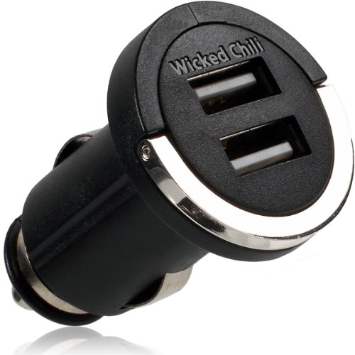 Get Cheap Wicked Chili Dual Cigarette Lighter Charger for Apple iPad 1