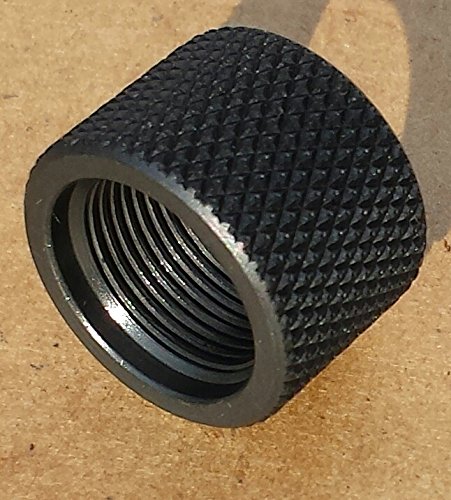 Xtreme Precision Black Knurled 5/8-24, 7/8 OD x 5/8 long Thread Protector