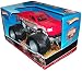Hot wheels Monster Jam The Destroyer Scale 1:24 (Official Monster Truck Series) - Monster tires, working suspension and 4-wheel steering!