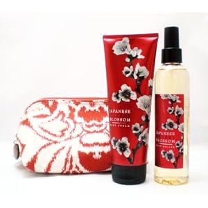 Bath & Body Works Japanese Cherry Blossom 3 Pcs Set